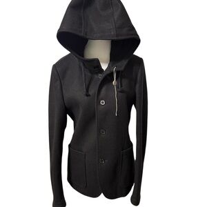 GREY DANIELE ALESSANDRINI
Women’s Black Hooded Jacket